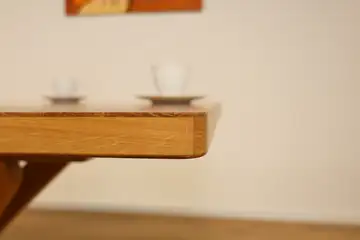 Multifunktionstisch Eiche Massiv – Couchtisch wird Esstisch – Produktansicht 11