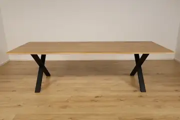 The Grand Meridian 260cm Beveled Oak Dining Table